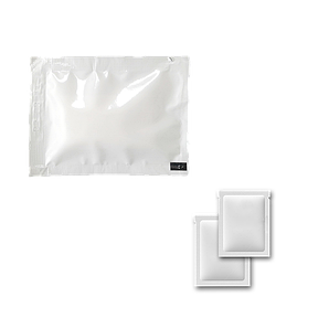 Серветка волога одноразова в індивідуальній упаковці 15х15 см. упаковка 8х6 см. 500 шт/уп біла упаковка