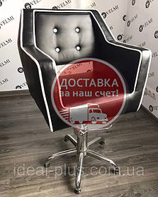 Крісло клієнта салону краси Askold перукарське крісло з гідравлікою Польща