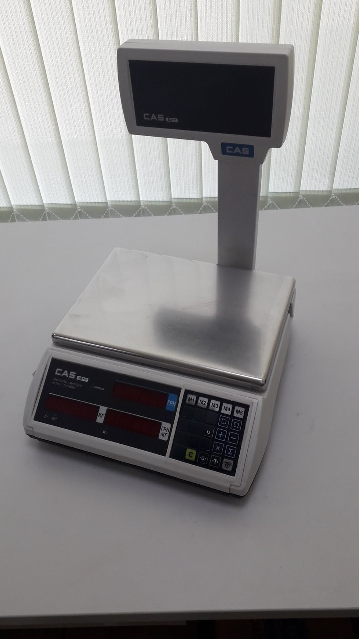 Торговые весы CAS ER Plus 15EU бу