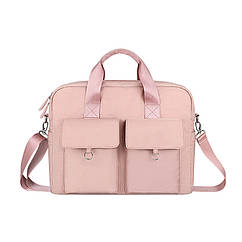 Жіноча сумка портфель для документів - Рожевий