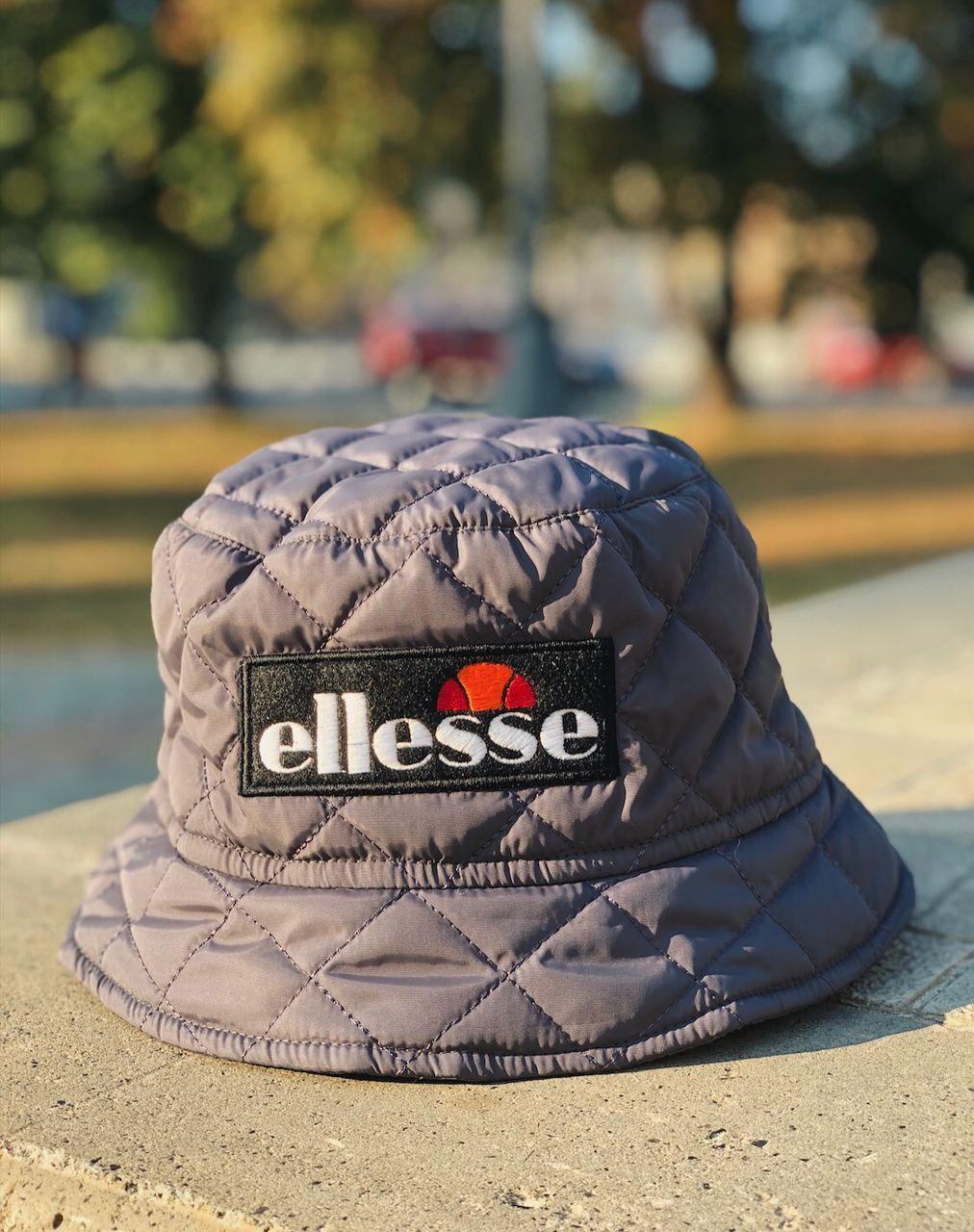 Зимова панама чоловіча тепла на флісі Ellesse сіра Туреччина. 4 кольори