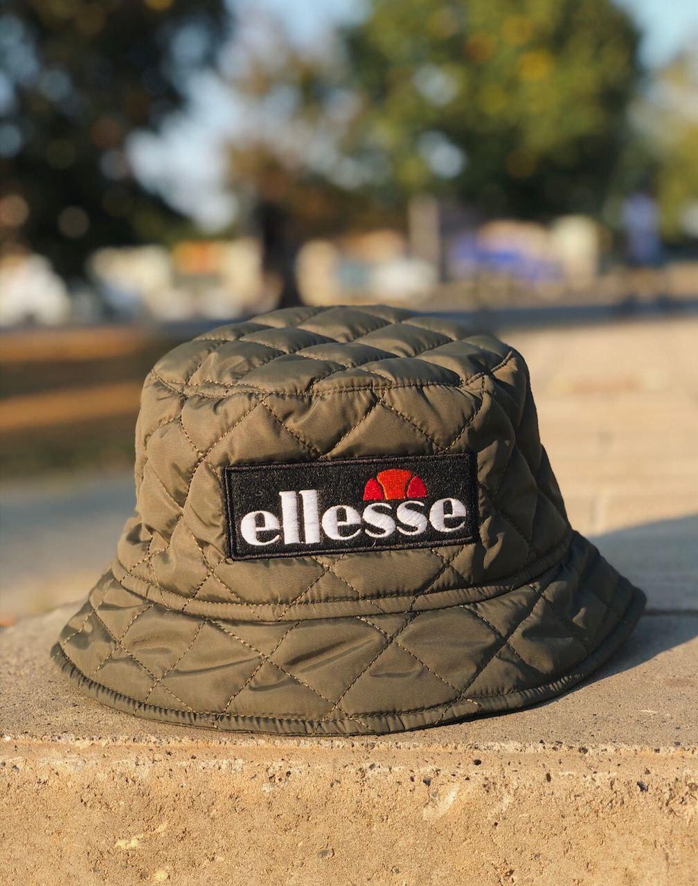 Зимова панама чоловіча тепла на флісі Ellesse хакі Туреччина. 4 кольори