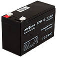Акумуляторна батарея LogicPower 12V 7.5AH (LPM 12 - 7,5 AH) AGM, для дитячого електротранспорту, фото 2