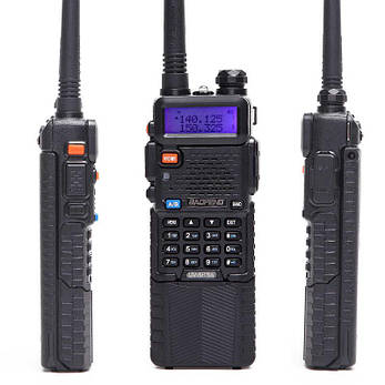 Радіостанція портативна Baofeng UV-5R 8 ватт + посилений акумулятор 3800mAh, фото 3