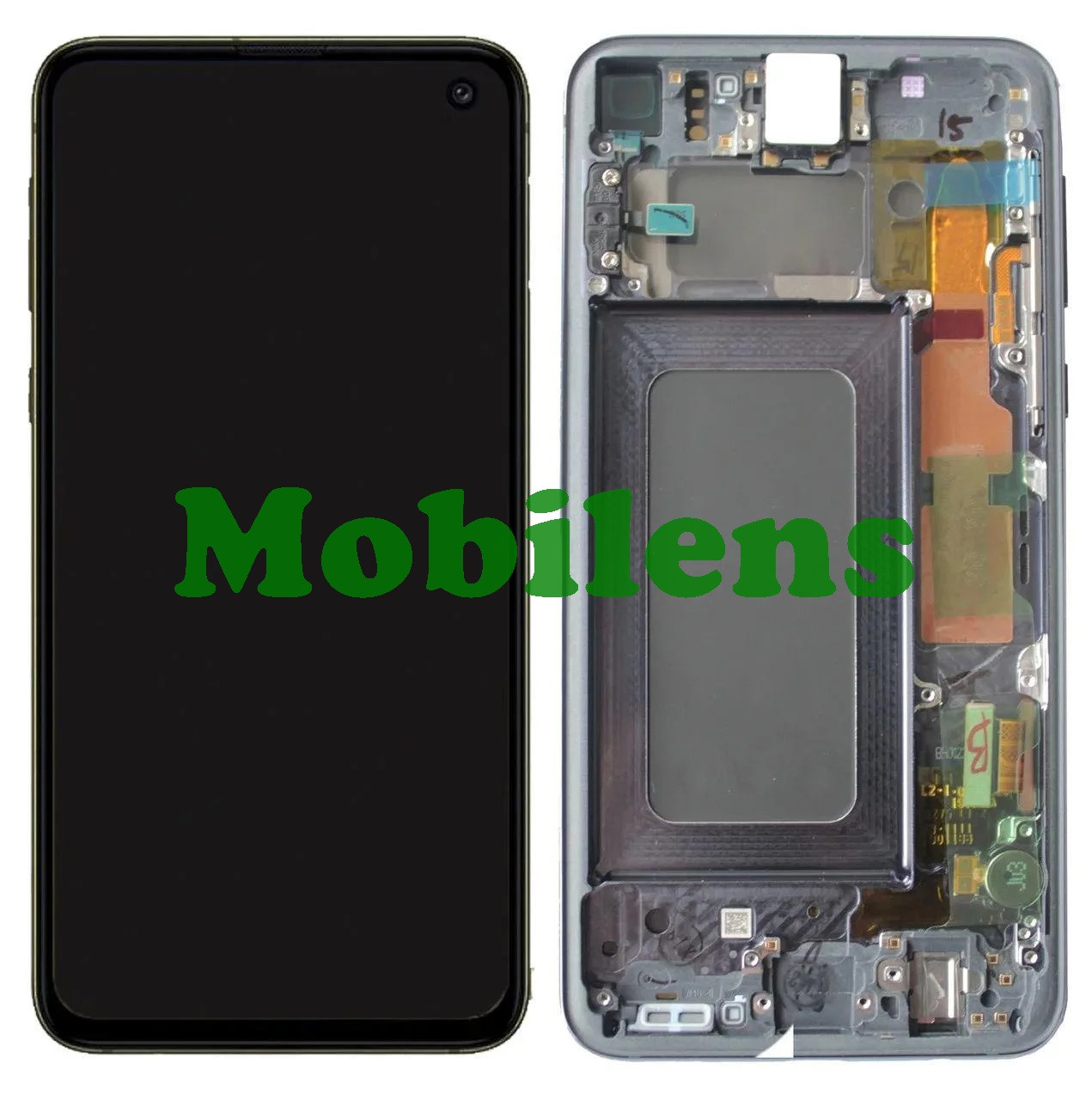 Samsung G970, Galaxy S10E Дисплей+тачскрин (модуль) *в чорній рамці Original (AMOLED)