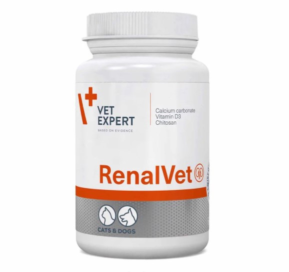 VetExpert RenalVet (60кап) РеналВет для собак і кішок з симптомами хронічної ниркової недостатності №60