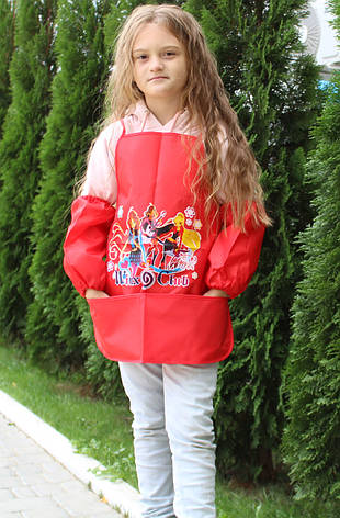 Фартух для праці та творчості + нарукавники для дівчинки V-2 "WX", фото 1