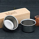 Титанова фляга для алкогольних напоїв Tiartisan 260 мл + 2 чарки по 35 мл та лійка, фото 8