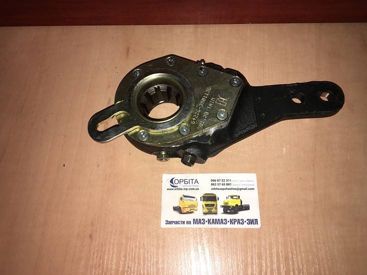 64226-3501136 Важіль регулювальний тріскач МАЗ самопідвідний прямий (широкий шліц) (ОРИГІНАЛ), фото 1