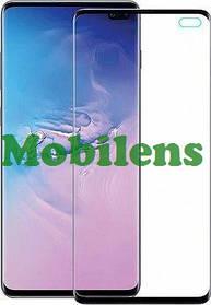 Samsung G973, Galaxy S10 Захисне скло чорне 3D