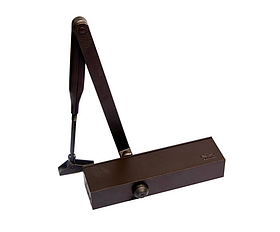 Доводчик дверний DORMA TS Profil EN2/3/4 без тяги до 100 кг до 1250 мм колір коричневий