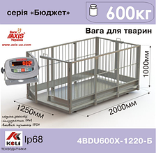 Ваги для тварин 4BDU600Х-1220-Б Бюджет