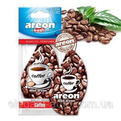 Освіжувач сухий лист - "Areon" - Classic - Coffee (Кава) (10шт/уп) Ходовий