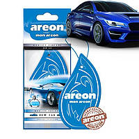 Освіжувач сухий лист - "Areon" - Mon лист - New Car (Нова Машина)