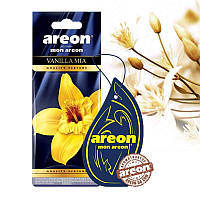 Освіжувач сухий лист - "Areon" - Mon лист - Vanilla-Mia (Ваніль-Кокос) 10шт/уп360ящ.)
