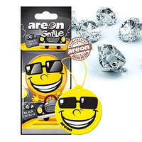 Освіжувач сухий лист - "Areon" - Smile Dry - Black Crystal (Чорний Кристал) (10шт/360ящ)