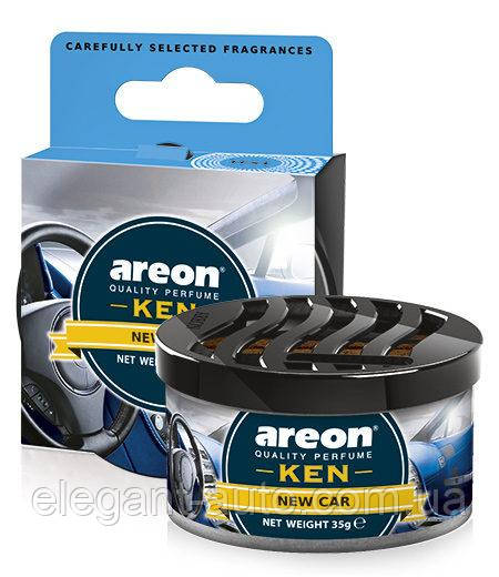 Освіжувач сухий консерва 35gr - "Areon" - Ken - New Car (Нова Машина) (12шт/уп)