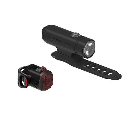 Комплект світла LEZYNE CLASSIC DRIVE/FEMTO USB DRIVE PAIR чорний матовий/Чорний 500/5 люменів Y1, фото 1