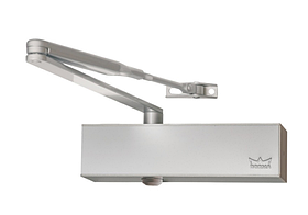 Доводчик дверний DORMA TS 73 V EN 2-4 BCA без тяги до 80 кг до 1100 мм колір срібло