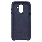 Чохол Silicone Case для Samsung A605 Galaxy A6 Plus 2018 Dark Blue, фото 3