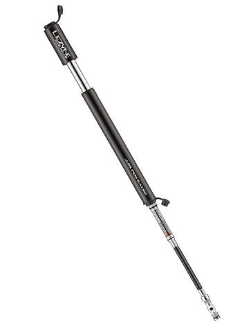 Насос LEZYNE ручний GAUGE DRIVE HP - M чорний, фото 2