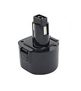 Аккумулятор для шуруповерта DE9062 9,6V 2Ah Ni-Cd