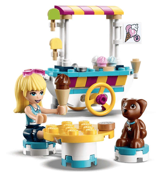 Конструктор Lego Friends Тележка с мороженым 41389 - фото 1 - id-p1260111695