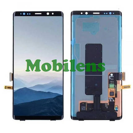 Samsung N960, N960F, Galaxy Note 9 Дисплей + тачскрин (модуль) чорний Original (AMOLED), фото 1