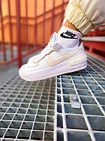 Женские кроссовки Nike Air Force Shadow Белые