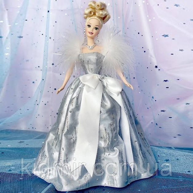 Лялька Барбі Колекційна Королівське Срібло 1996 Barbie Silver Royale 15952, фото 1