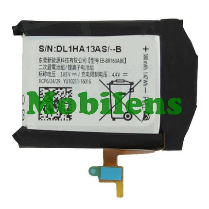 Samsung R760, Gear S3 Frontier, R770 Gear S3 Classic, EB-BR760ABE Акумулятор для смарт-годинника, фото 1