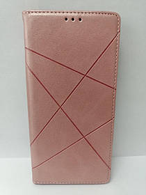 Чохол-книжка для Xiaomi Redmi Note 9 Pro, Note 9S бічний з підставкою протиударний Avantis business Gold