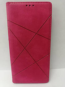 Чохол-книжка для Xiaomi Redmi Note 9 Pro, Note 9S бічний з підставкою протиударний Avantis business червоний