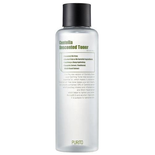 Purito Centella Unscented Toner Успокаивающий Тонер с экстрактом центеллы без запаха 200ml