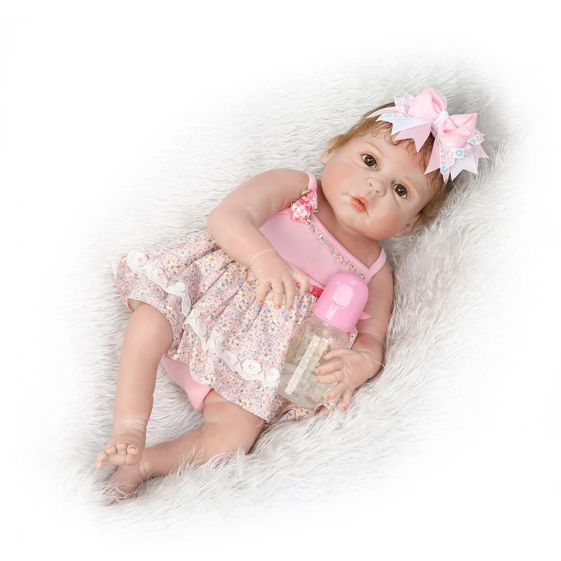 Лялька реборн Alysi Аріна 57см. (POIOIU)