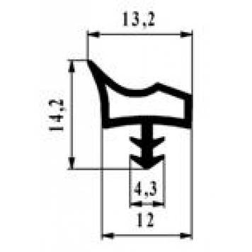 УД-516 Ущільнювач коричневий. ТРЕ