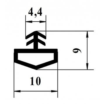 УД-522 Ущільнювач Прозорий ТРЕ (будиночок)