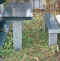 Столи і лавки з каменю