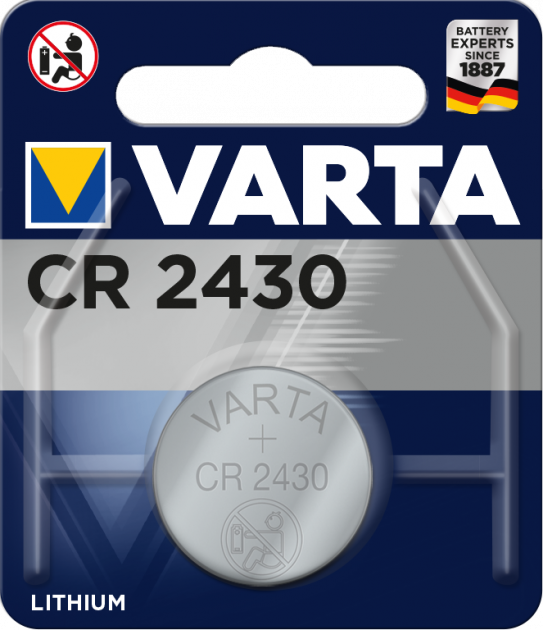 Батарейка Varta Lithium 2430 - фото 1 - id-p1260194964