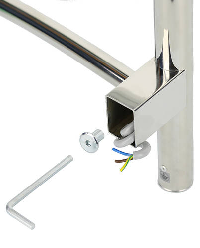 Комплект скрытого подключения для электрического полотенцесушителя ...