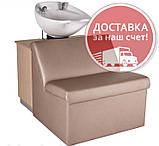 Перукарська мийка з кріслом Mali 1/2 для салонів краси VM-2010, фото 2