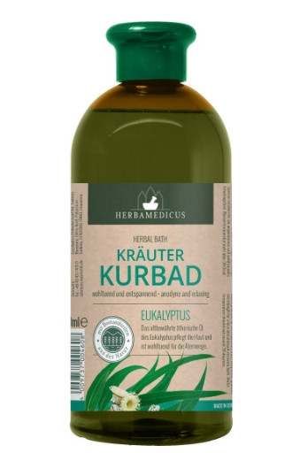 Трав'яний бальзам для ванни HERBAMEDICUS Eukalyptus, 500 мл