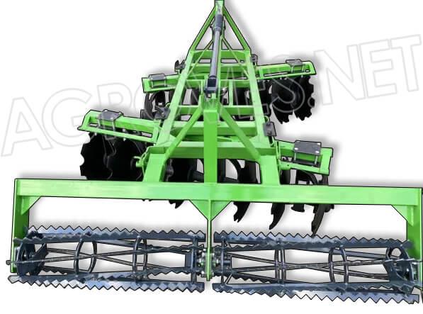 Борона дискова Bomet 1.8 м (Польща) з катком