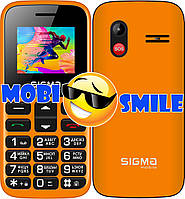 Телефон Sigma Comfort 50 CF113 HIT2020 Orange UA UCRF Гарантия 12 месяцев