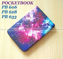 Підвищеної міцності чохол обкладинка Космос для Pocketbook 606, 628 Touch Lux 5, 633 покетбку