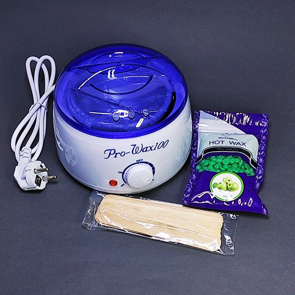 Набір для воскової депіляції Global Fashion, білий