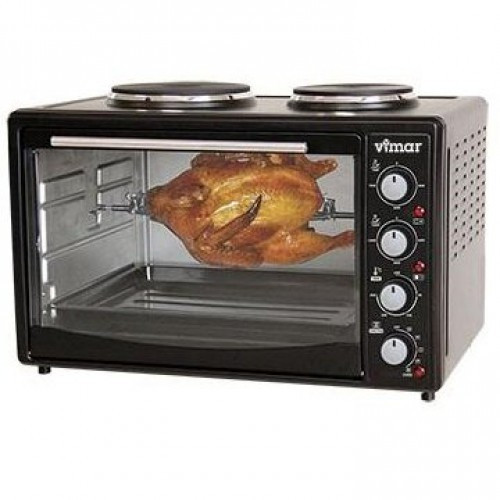 Електродуховка VIMAR VEO-4219B (2 конфорки, конвек.,верт.,підсв), фото 1