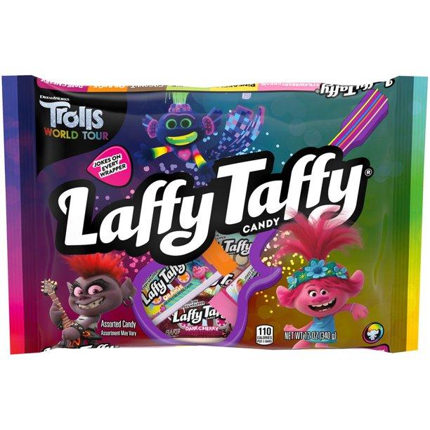 Жувальні цукерки Laffy Taffy Trolls World Tour Candy Bag 340g