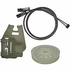 Ремкомплект склопідіймача BMW X5 E53 задньої лівої дверки 51357125059