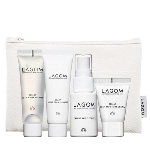 Увлажняющий набор миниатюр для чувствительной кожи Lagom Travel Kit - фото 2 - id-p1260288286